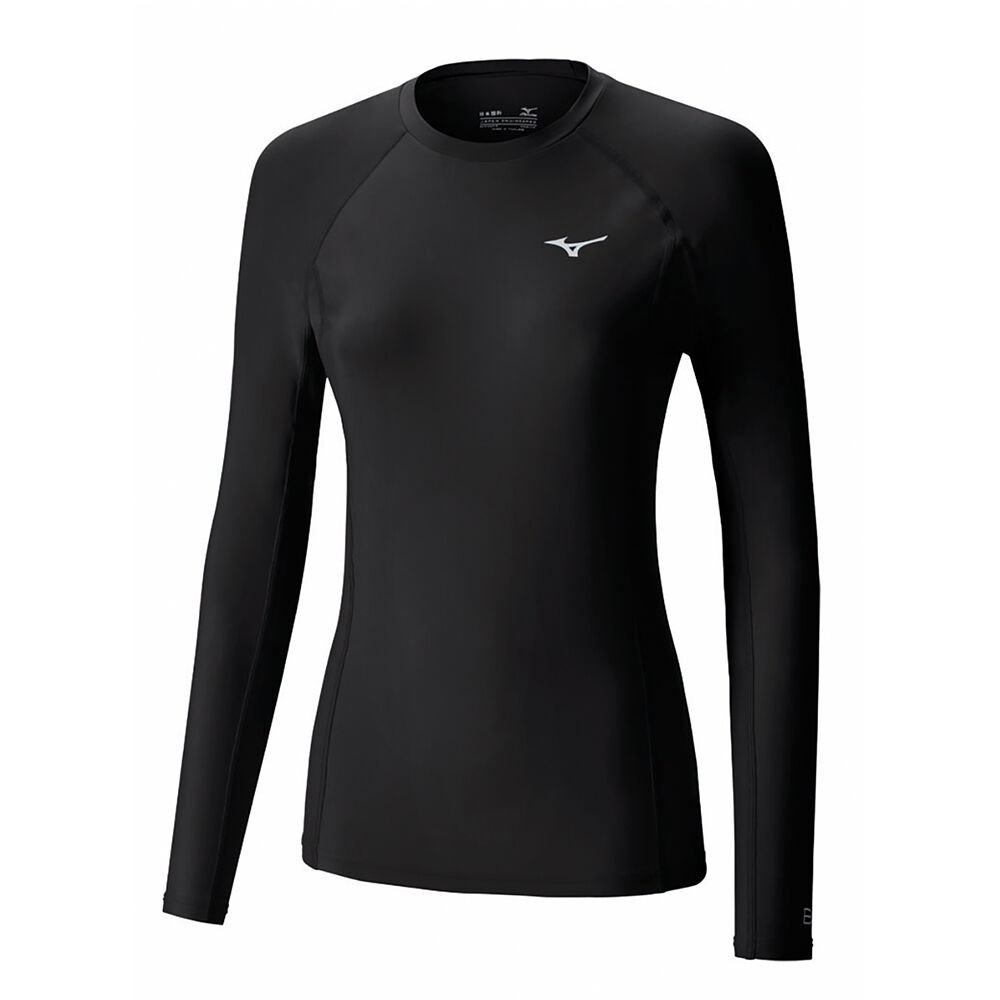 Mizuno Women's Bio Gear LS Tops Black (32GA8F5109-QKS)